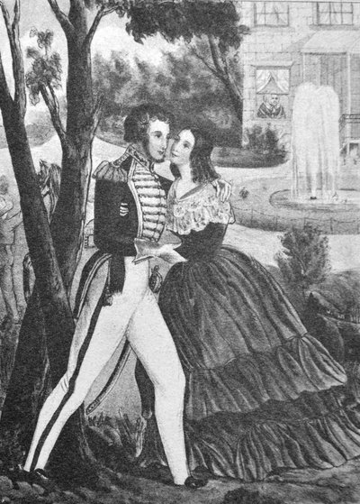 Il ritorno dei soldati da N. and Ives, J.M. Currier
